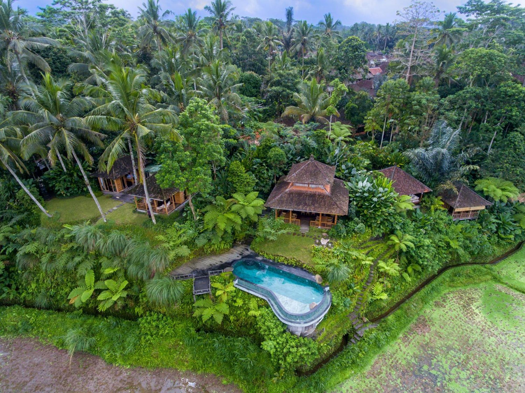 Dewi Tara Haven Acomodação com café da manhã Payangan Exterior foto