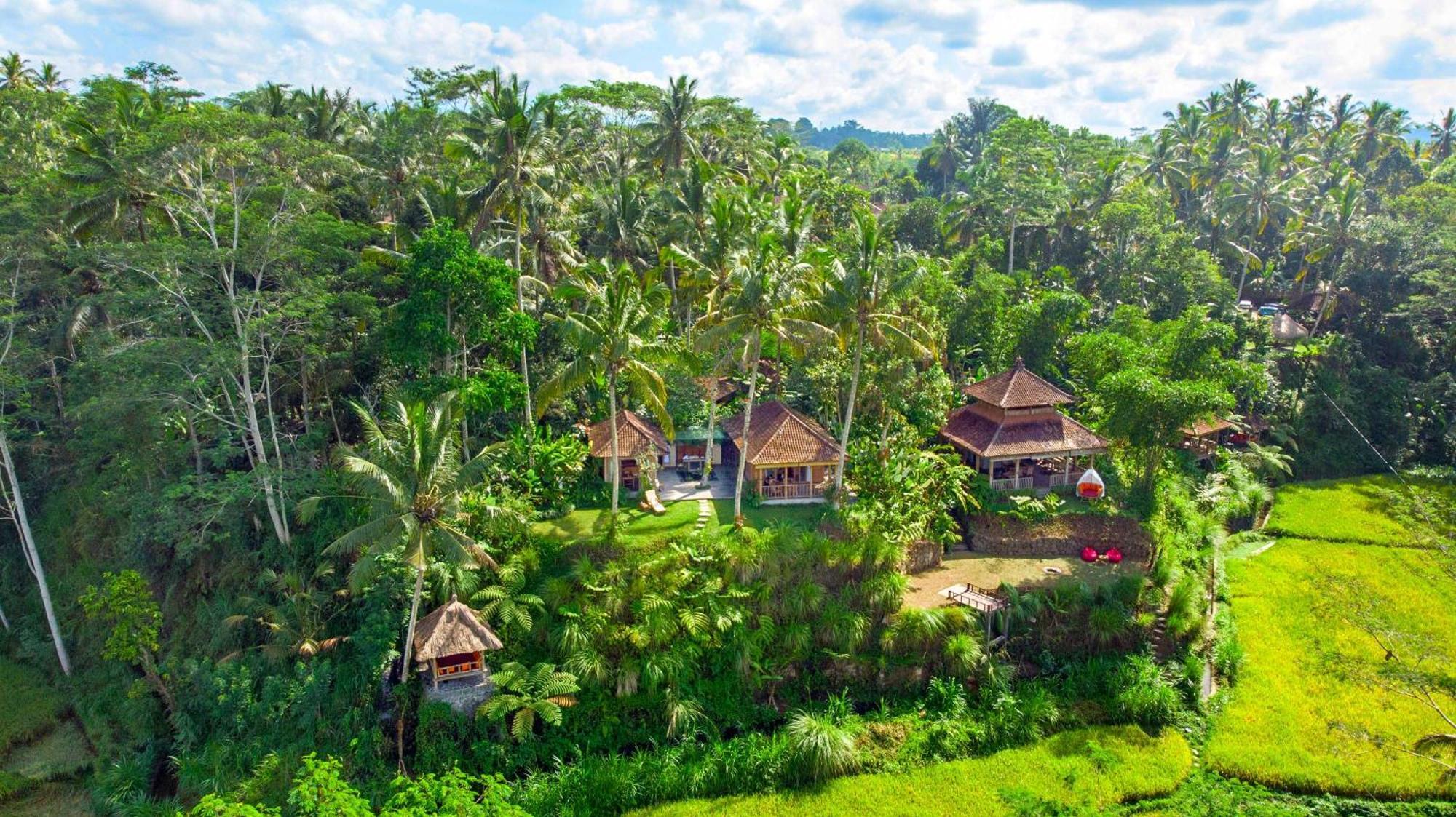 Dewi Tara Haven Acomodação com café da manhã Payangan Exterior foto